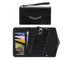 Mobilize Mobilize 2in1 Elegant Magnet Clutch Apple iPhone 12 Pro Max - Black Croco
