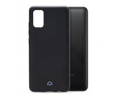 Mobilize Mobilize Rubber Gelly Case Samsung Galaxy A02s - Mat Zwart