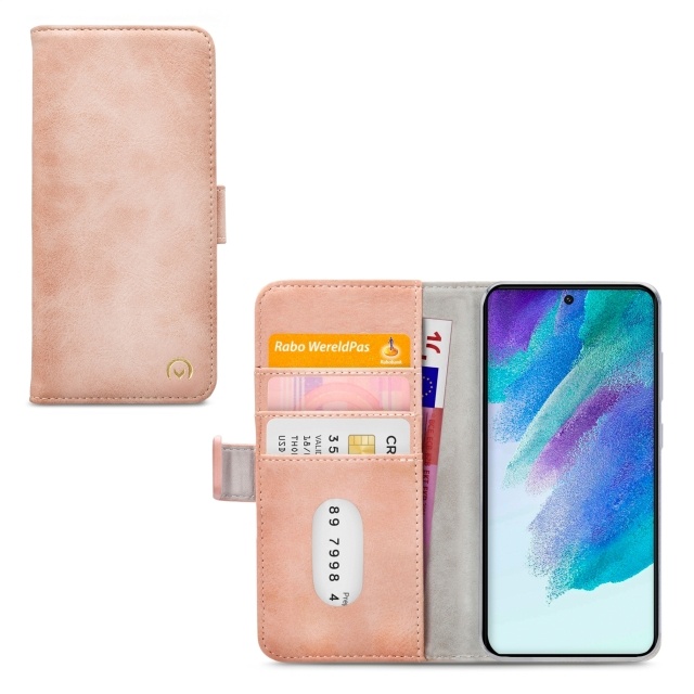 Mobilize Mobilize Elite Wallet Book Case Samsung Galaxy A52 / A52s 5G Soft Pink