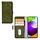 Mobilize Elite Gelly Wallet Book Case Samsung Galaxy A52 / A52s 5G - Groen
