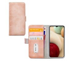 Mobilize Mobilize Elite Gelly Wallet Book Case Samsung Galaxy A12/M12 Soft Pink