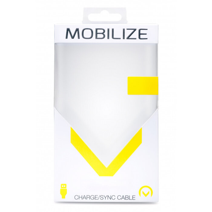 Mobilize Mobilize Strong Nylon 90° Micro-USB Kabel 1.5m - 12W - Zwart