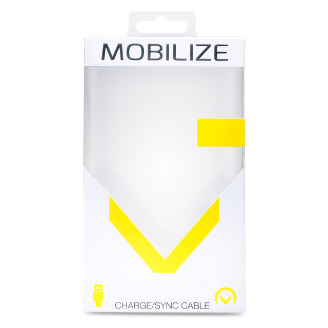 Mobilize Mobilize Strong Nylon 90° Micro-USB Kabel 1.5m - 12W - Zwart