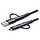 Mobilize Strong Nylon 4-in-1 Laadkabel USB/USB-C naar Micro-USB/USB-C 1.5m Zwart
