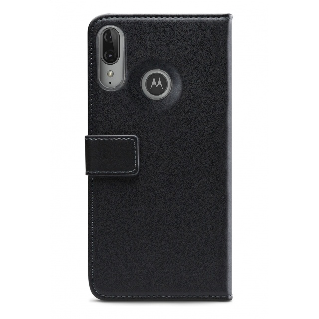 Mobilize Mobilize Classic Gelly Wallet Book Case Motorola Moto E6 Plus Zwart