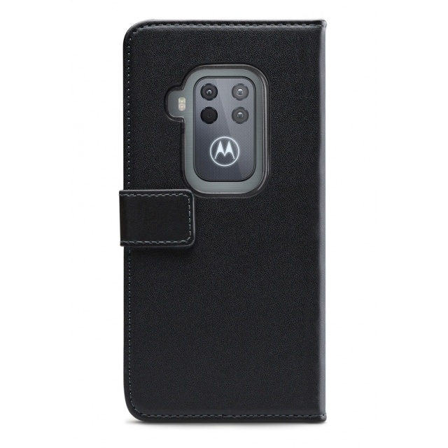 Mobilize Mobilize Classic Gelly Wallet Book Case voor Motorola Moto One Zoom - Zwart