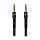 Mobilize Strong Nylon Aux Cable 1,5m - Zwart