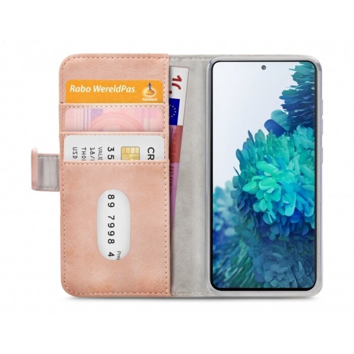 Mobilize Mobilize Elite Gelly Wallet Book Case Samsung Galaxy S20 FE - Soft Pink