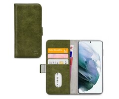 Mobilize Mobilize Elite Gelly Wallet Book Case Samsung Galaxy S21+ 5G - Groen