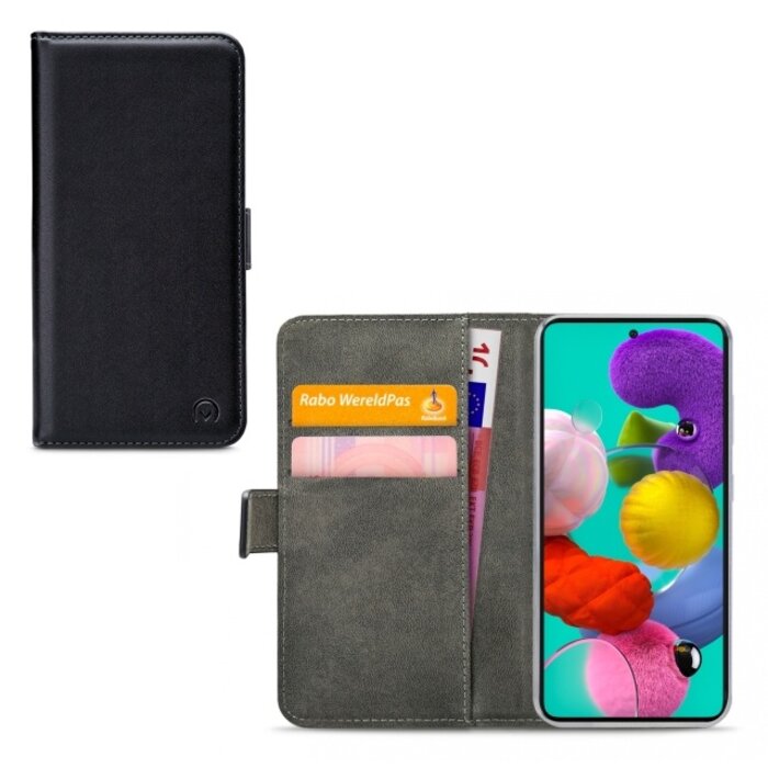 Mobilize Mobilize Classic Gelly Wallet Book Case Samsung Galaxy A51 5G - Zwart
