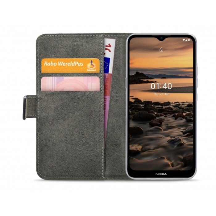 Mobilize Mobilize Classic Gelly Wallet Book Case Nokia 1.4 Black