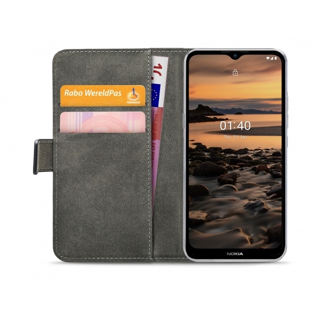 Mobilize Mobilize Classic Gelly Wallet Book Case Nokia 1.4 Black