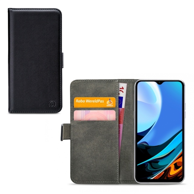 Mobilize Mobilize Classic Gelly Wallet Book Case voor Xiaomi Redmi 9T - Zwart