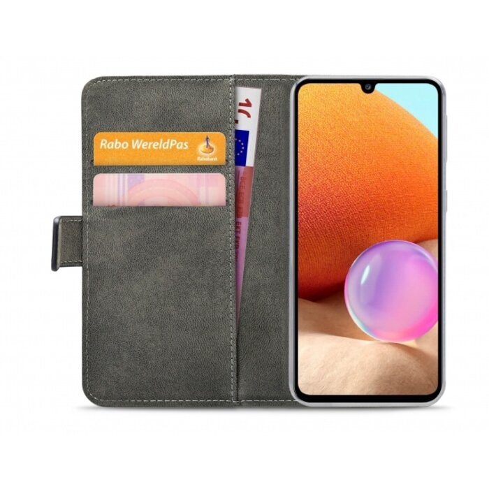 Mobilize Mobilize Classic Gelly Wallet Book Case Samsung Galaxy A32 4G - Zwart