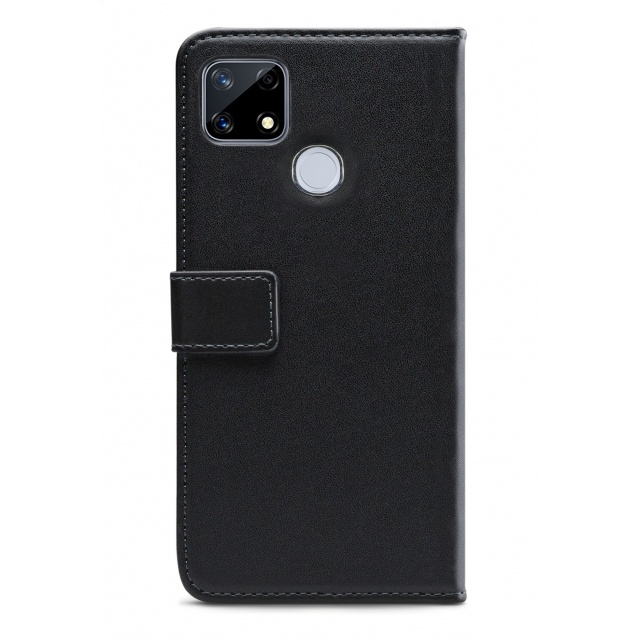 Mobilize Mobilize Classic Gelly Wallet Book Case voor realme 7i / C12 / C15 - Zwart