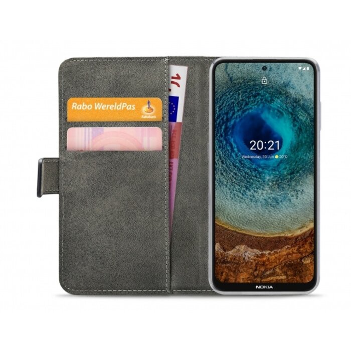 Mobilize Mobilize Classic Gelly Wallet Book Case voor Nokia X10 / X20 - Zwart