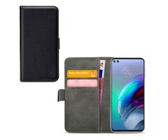 Mobilize Mobilize Classic Gelly Wallet Book Case voor Motorola Moto G100 - Zwart