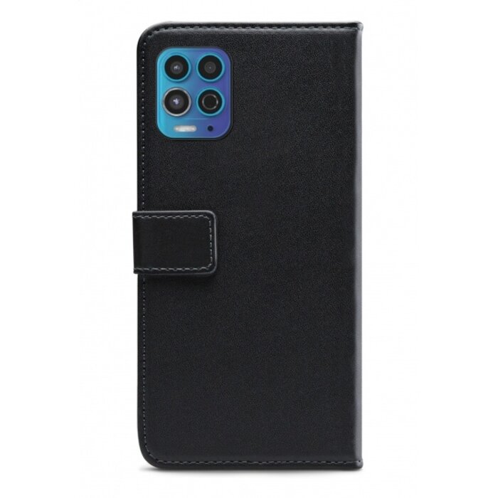 Mobilize Mobilize Classic Gelly Wallet Book Case voor Motorola Moto G100 - Zwart