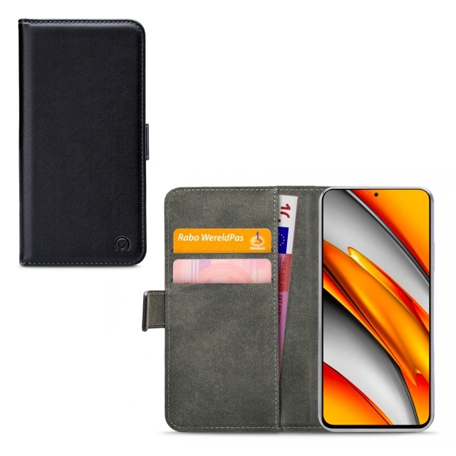 Mobilize Mobilize Classic Gelly Wallet Book Case Xiaomi Poco F3 / Mi 11i - Zwart