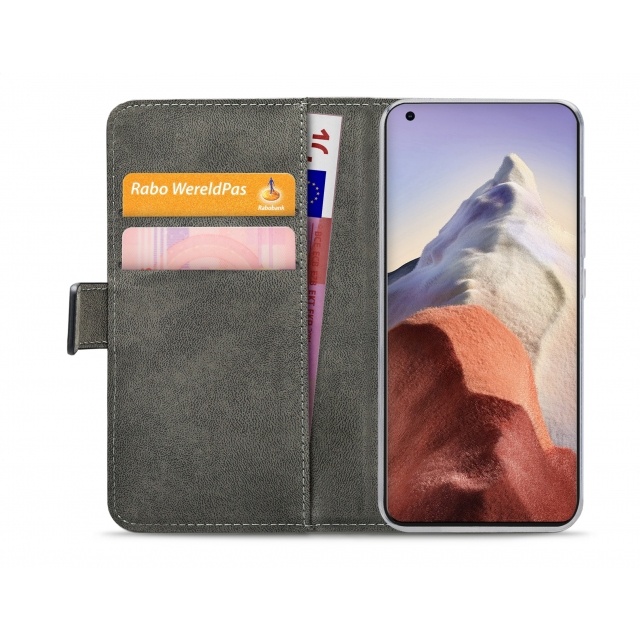 Mobilize Mobilize Classic Gelly Wallet Book Case Xiaomi Mi 11 Ultra - Zwart