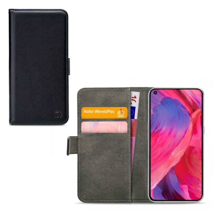 Mobilize Mobilize Classic Gelly Wallet Book Case OPPO A54 5G/A74 5G - Zwart