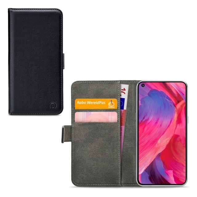 Mobilize Mobilize Classic Gelly Wallet Book Case OPPO A54 5G/A74 5G - Zwart