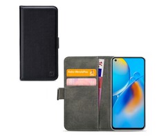 Mobilize Mobilize Classic Gelly Wallet Book Case voor OPPO A74 4G - Zwart