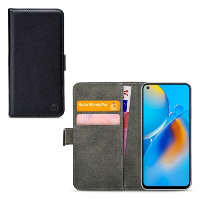 Mobilize Mobilize Classic Gelly Wallet Book Case voor OPPO A74 4G - Zwart