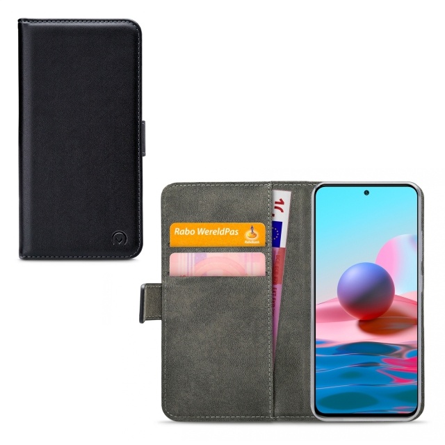Mobilize Mobilize Classic Wallet Case Xiaomi Poco M3 Pro 5G / Redmi Note 10 5G - Zwart