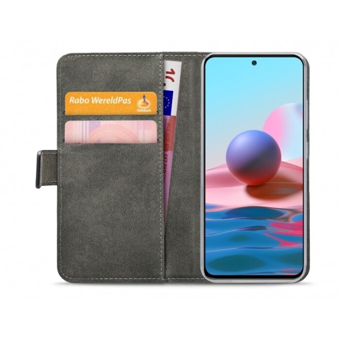 Mobilize Mobilize Classic Wallet Case Xiaomi Poco M3 Pro 5G / Redmi Note 10 5G - Zwart