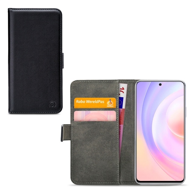 Mobilize Mobilize Classic Gelly Wallet Book Case Honor 50 SE Zwart