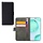 Mobilize Classic Gelly Wallet Book Case Honor 50 Pro - Zwart