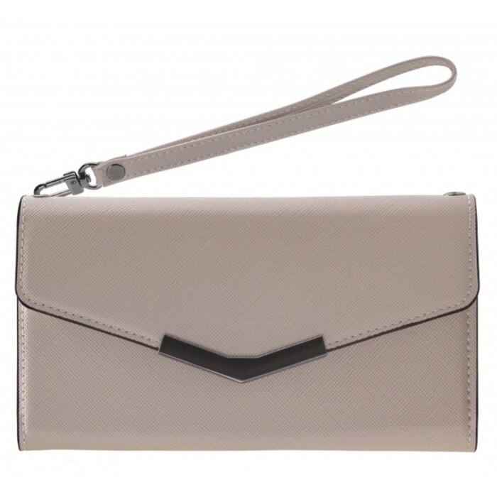 Mobilize Mobilize 2in1 Elegant Magnet Clutch iPhone 13 Mini - Beige Snake