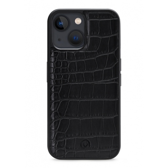 Mobilize Mobilize 2in1 Magnet Clutch Hoesje iPhone 13 Mini - Black Croco