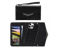 Mobilize Mobilize 2in1 Elegant Magnet Clutch iPhone 13 Pro Max - Black Croco