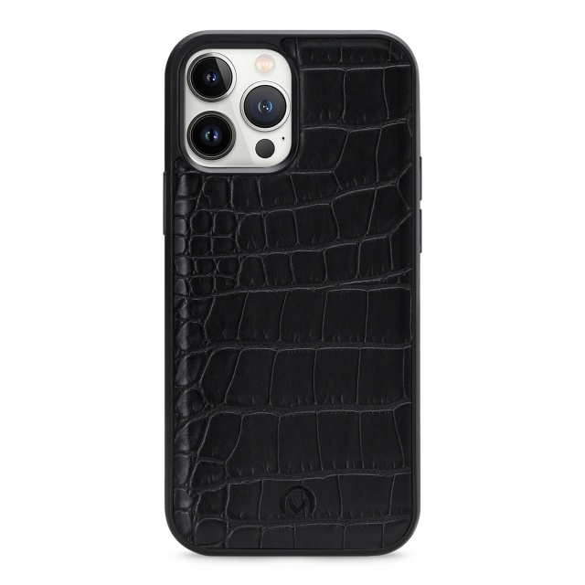 Mobilize Mobilize 2in1 Elegant Magnet Clutch iPhone 13 Pro Max - Black Croco