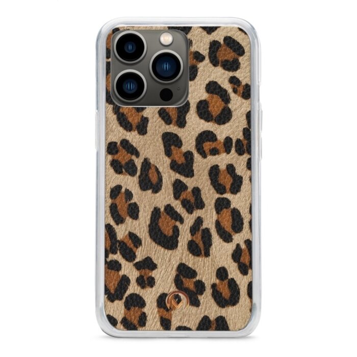 Mobilize Mobilize 2-in-1 Gelly Clutch Apple iPhone 13 Pro - Green Leopard