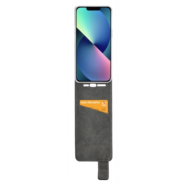 Mobilize Mobilize Classic Gelly Flip Case Apple iPhone 13 - Zwart
