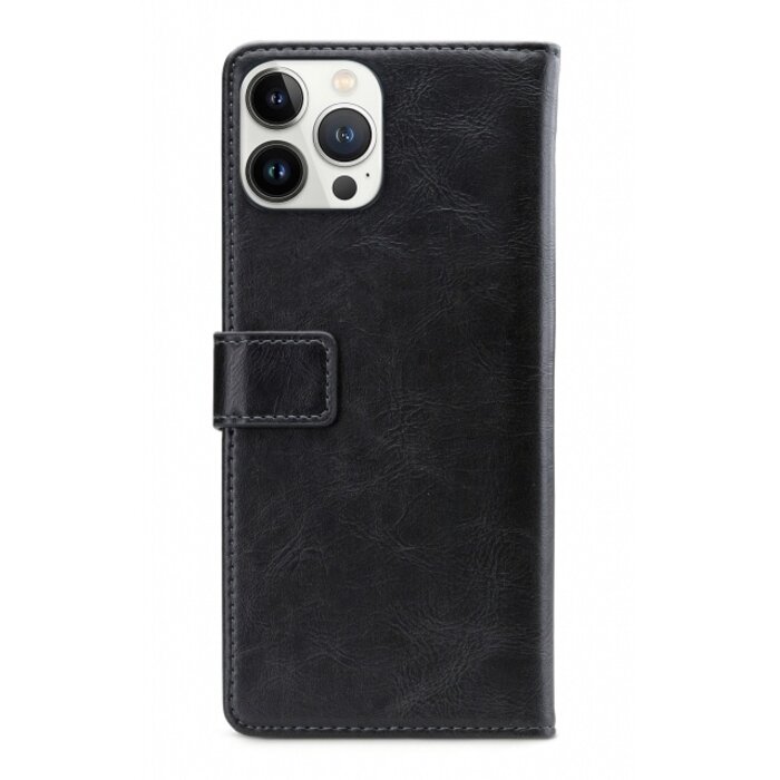 Mobilize Mobilize Elite Gelly Wallet Book Case iPhone 13 Pro Max Zwart