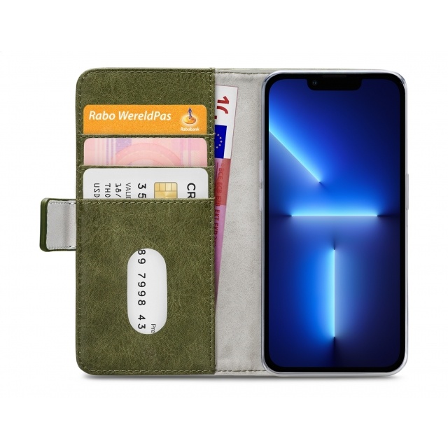Mobilize Mobilize Elite Gelly Wallet Book Case Apple iPhone 13 Pro Green