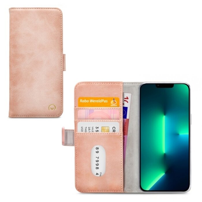 Mobilize Mobilize Elite Gelly Wallet Book Case Apple iPhone 13 Pro Max Soft Pink