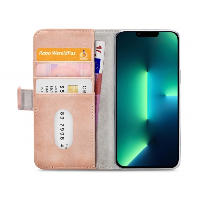 Mobilize Mobilize Elite Gelly Wallet Book Case Apple iPhone 13 Pro Max Soft Pink