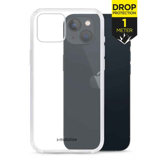 Mobilize Mobilize Naked Protection Case voor iPhone 13 - Transparant