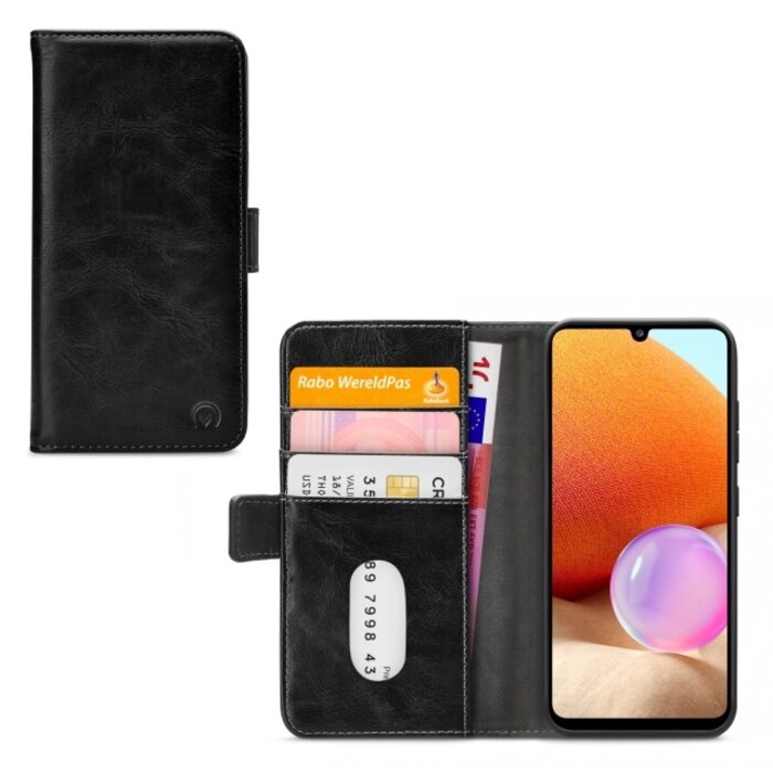 Mobilize Mobilize Elite Gelly Wallet Book Case Samsung Galaxy A32 4G - Zwart
