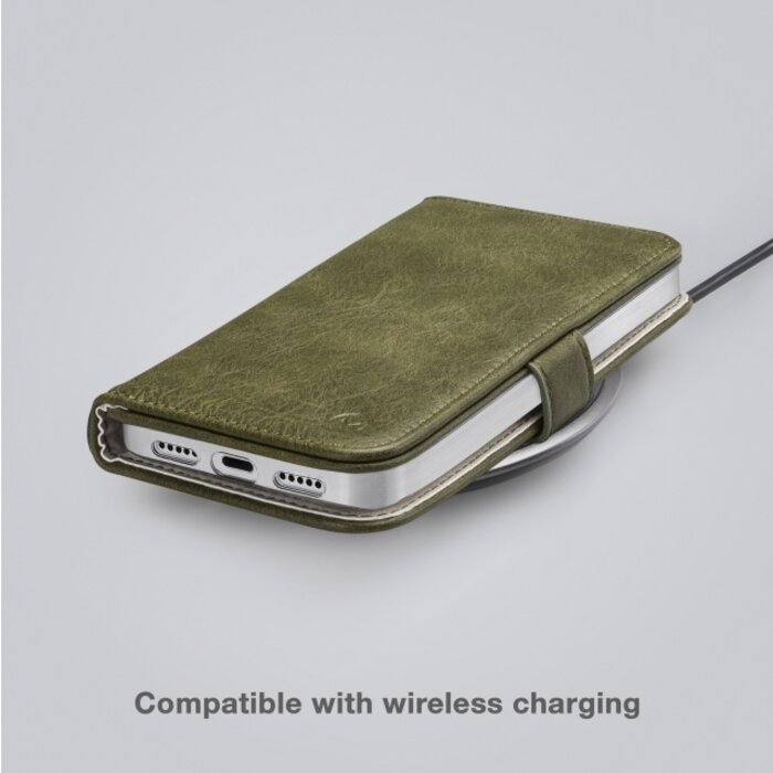 Mobilize Mobilize Elite Gelly Wallet Book Case Samsung Galaxy A22 4G - Groen