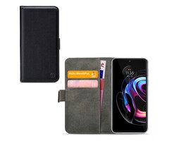 Mobilize Mobilize Classic Gelly Wallet Book Case Motorola Edge 20 Zwart