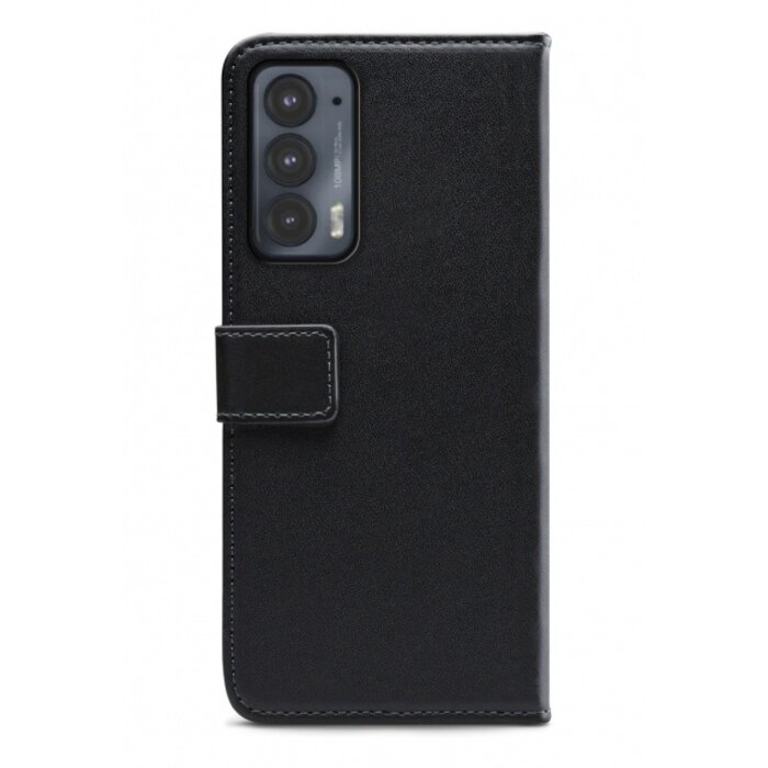 Mobilize Mobilize Classic Gelly Wallet Book Case Motorola Edge 20 Zwart
