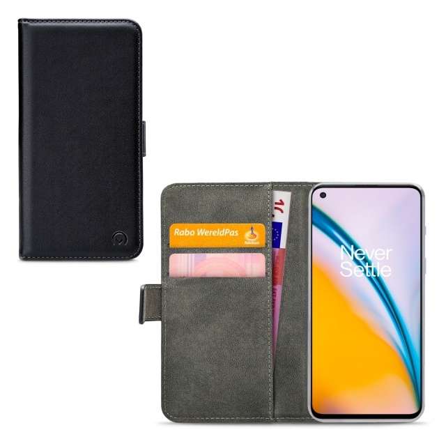Mobilize Mobilize Classic Gelly Wallet Book Case OnePlus Nord 2 5G Zwart