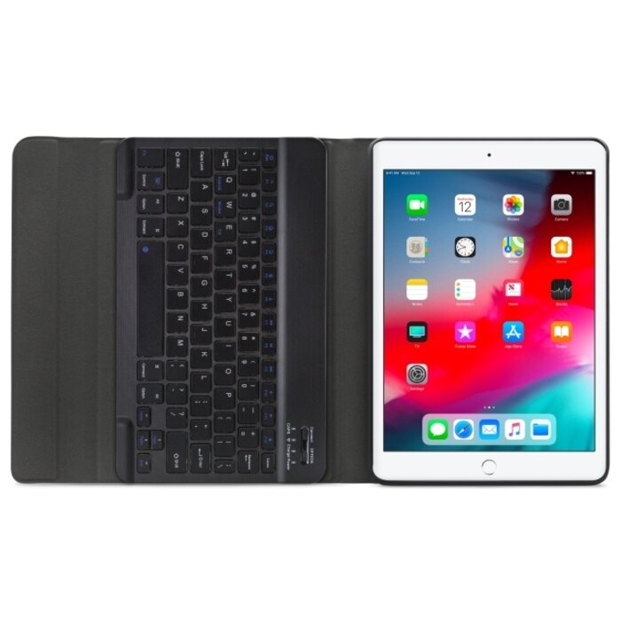 Mobilize Mobilize Afneembaar Bluetooth Toetsenbord Hoes Apple iPad 9.7/Air/Pro Zwart