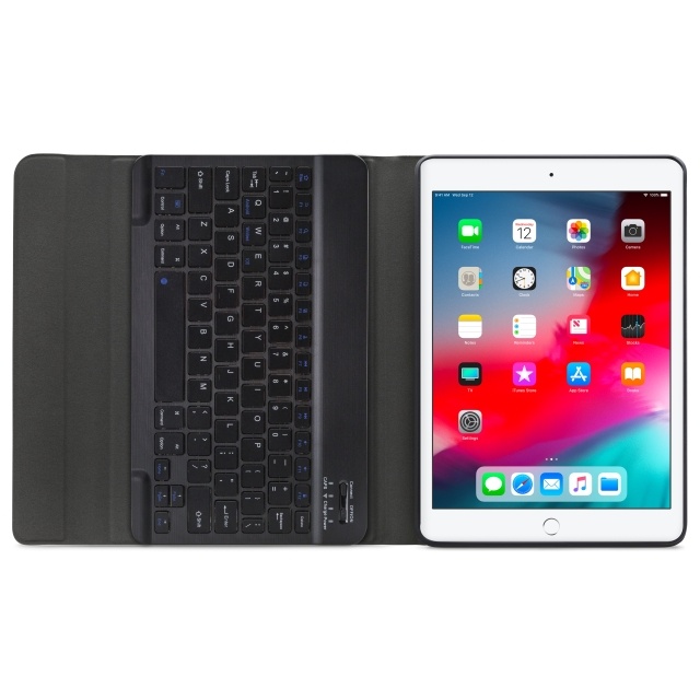 Mobilize Mobilize Afneembaar Bluetooth Toetsenbord Hoes Apple iPad 9.7/Air/Pro Zwart
